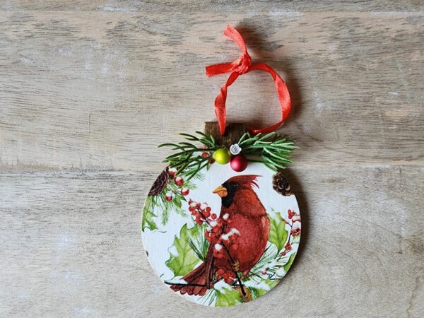 Cardinal Tag/Ornament