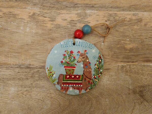 Fleece Navidad Tag/Ornament