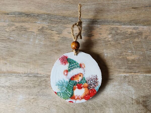 Barney Mouse Tag/Ornament