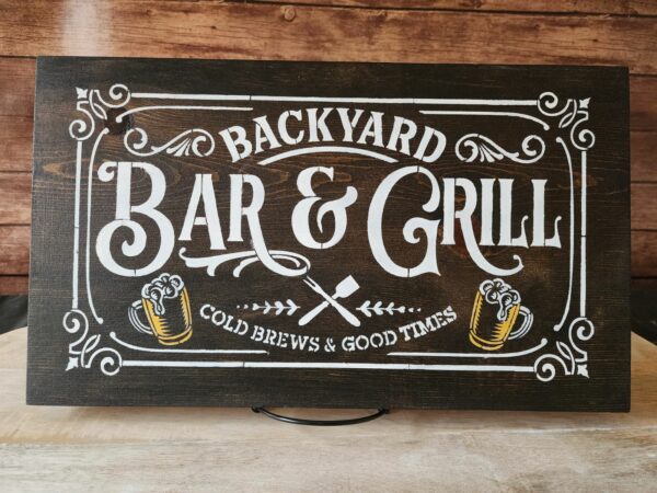 Bar and Grill Sign