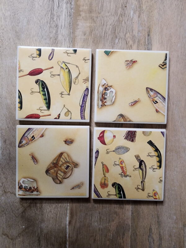 Tile Coaster Set