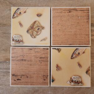 Tile Coaster Set