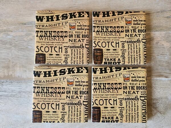 Tile Coaster Set