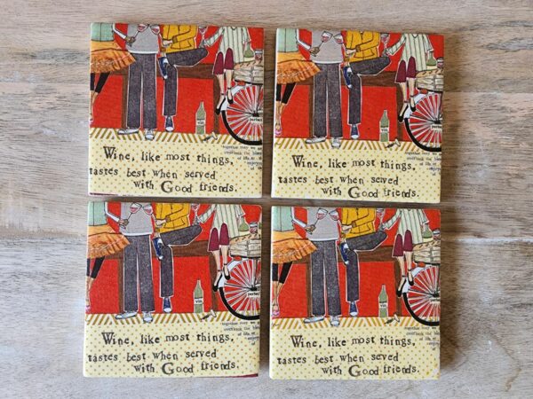 Tile Coaster Set