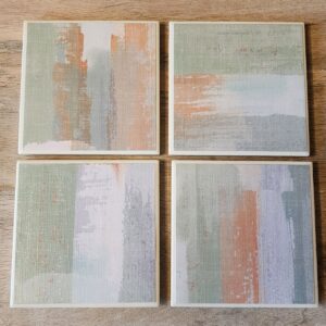 Tile Coaster Set