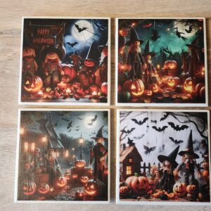 Tile Coaster Set