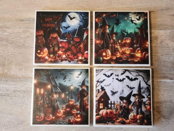 Tile Coaster Set