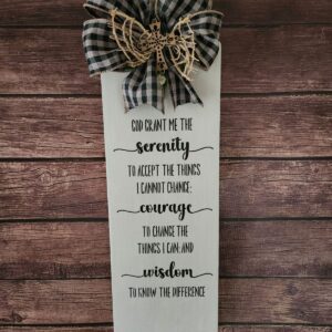 Serenity Prayer Tag