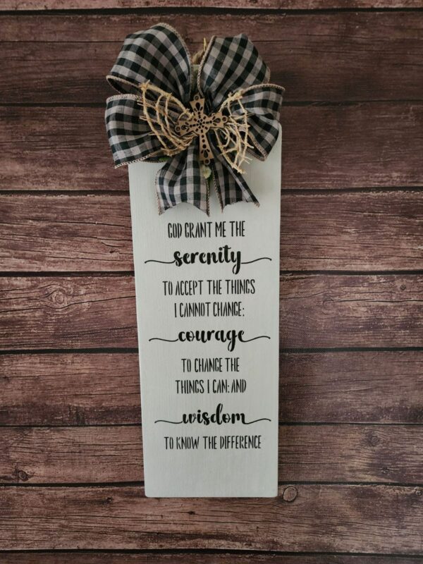 Serenity Prayer Tag