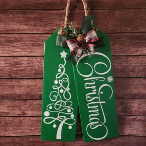 Christmas Tags (White/Green)