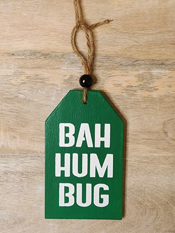 Bah Humbug Tag/Ornament
