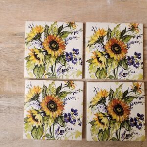 Tile Coaster Set